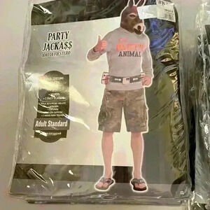 Adult donkey party jackass party animal costume
